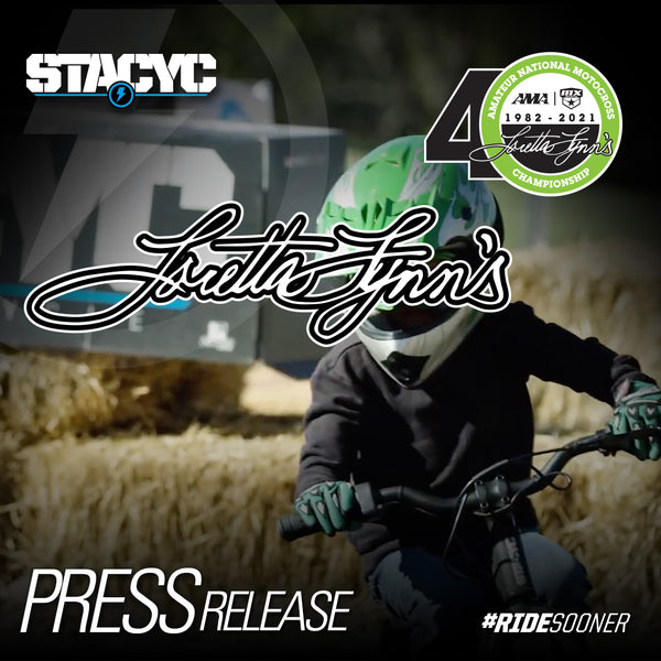 STACYC x MX SPORTS x LORETTA LYNN’S RANCH PARTNERSHIP